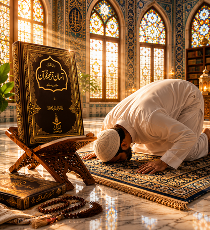 THE NOBAL QURAN BOOK (Medium Size)